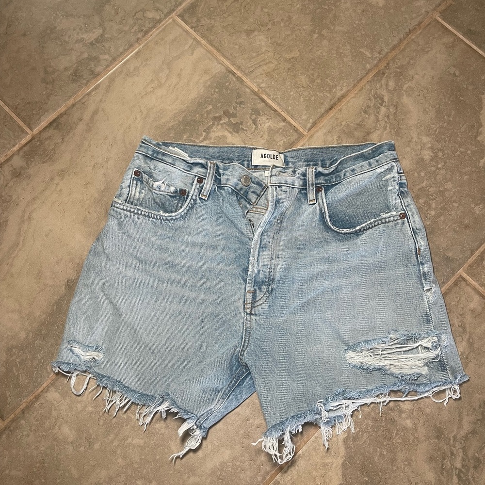 Agolde women’s jean shorts